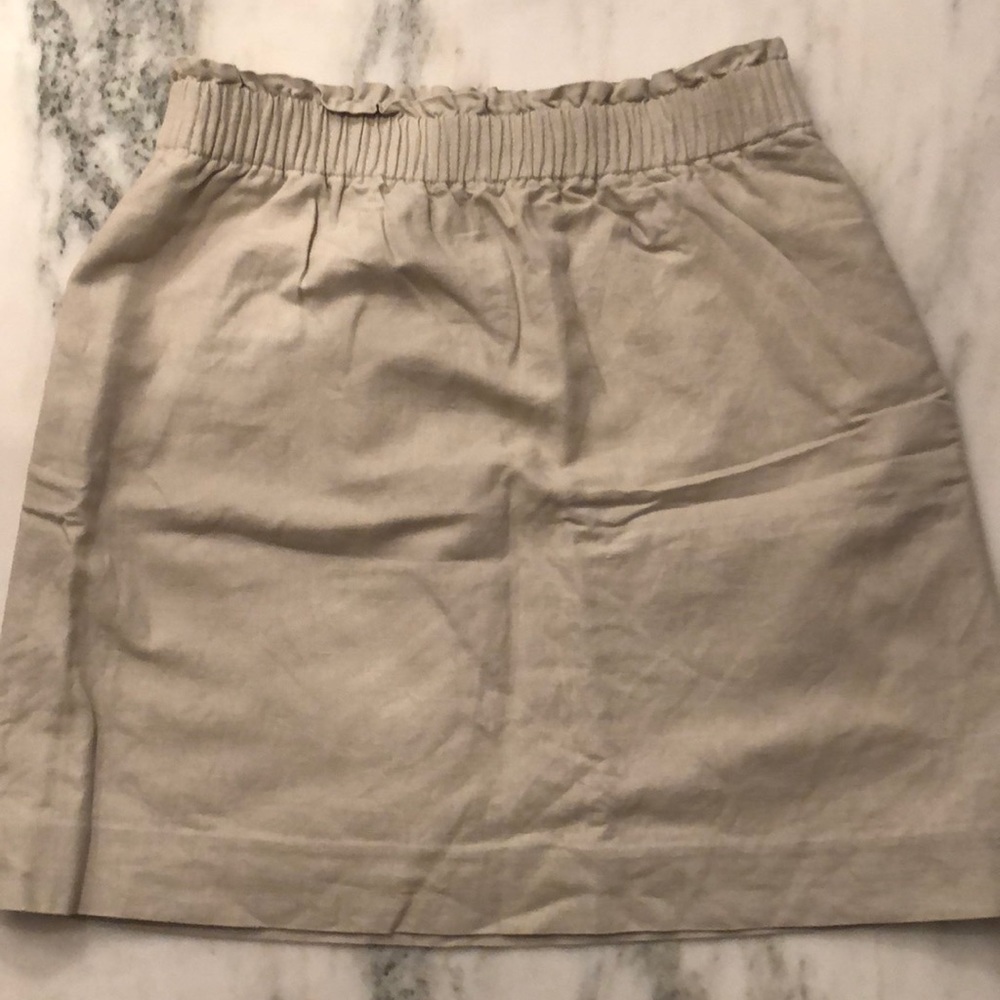 Jcrew Factory Linen Skirt